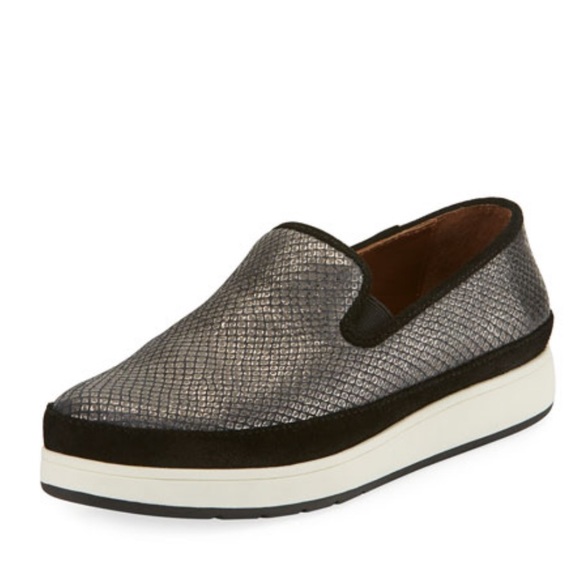 Donald J. Pliner Mickey Metallic Sneaker Loafer 11 - Picture 1 of 10